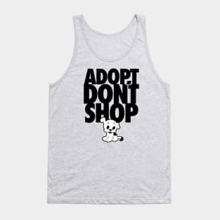 ADOPT DON'T SHOP - Betty Boop Pudgy Tank Top